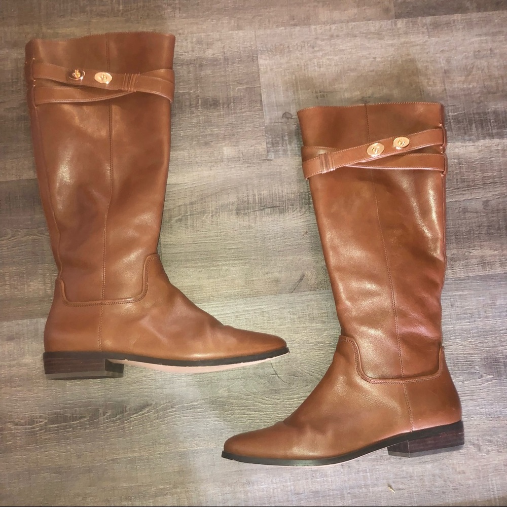 Not available Coach Brown Riding boots Sz 10